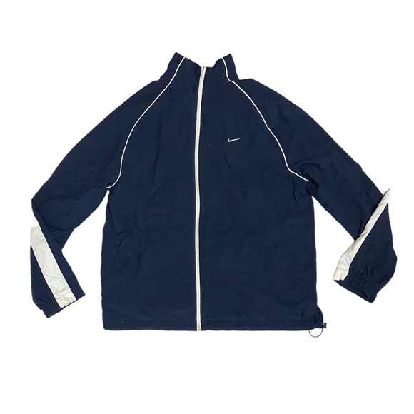 Nike Jackets & Coats Vintage Y2k Navy Blue Nike Full Zip Jacket Size Xxl Poshmark